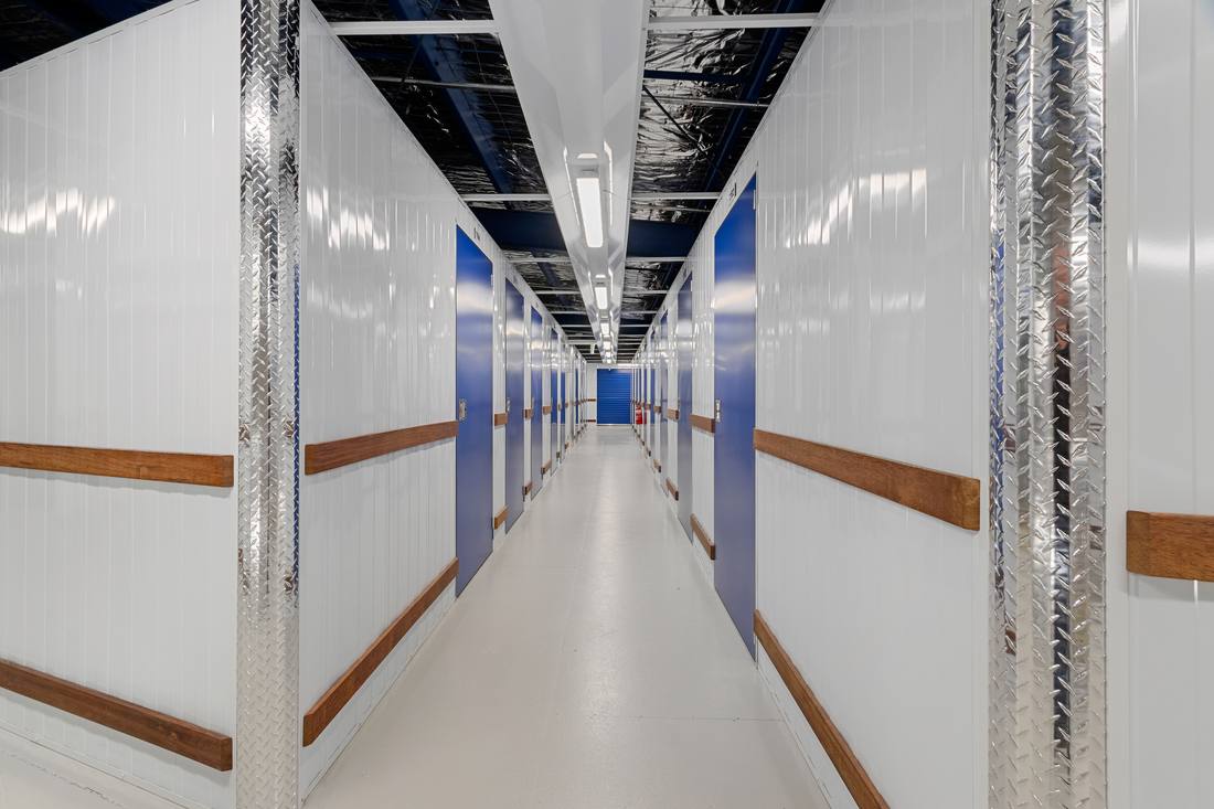 Loading bay and mezzanine storage